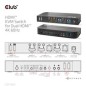 Club 3D CSV-1382 KVM / audio-switch Desktop